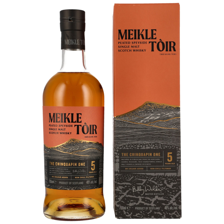 Meikle Tòir 5 Jahre - The Chinquapin One - Heavily Peated GlenAllachie